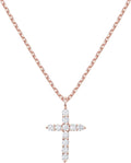 14K Gold Plated Cross Necklace