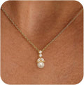 Pearl Necklaces 14K Gold Plated