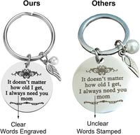 “Always Need You Mom” Keychain