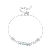 Twilight Bloom Butterfly Bracelet