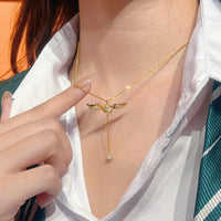 Golden Winged Necklace