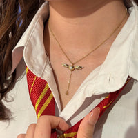 Golden Winged Necklace