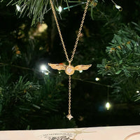 Golden Winged Necklace