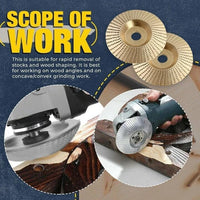 BUY 5 GET 5 FREE! Premium Wood Carving Disc – Ultra Sharp Fast Cutting for Angle Grinders 🔥
